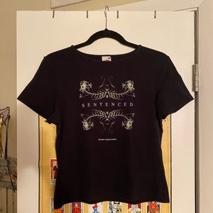 SENTENCED Metal Band T-Shirt Lady Fit Tee